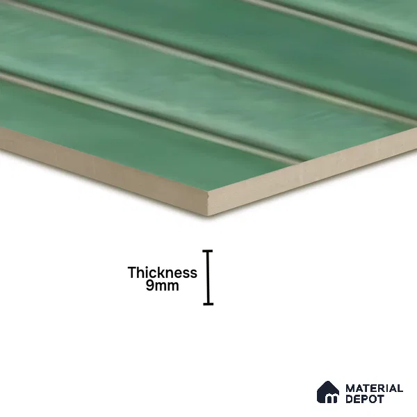 Faux Subway  Tile TL 07257 D Sintra 5002 Luster 1 ft x 1 ft Designer Tiles Ceramic Matte Finish - 9 mm | Please Expect a Slight Variation of Pattern (Sample)
